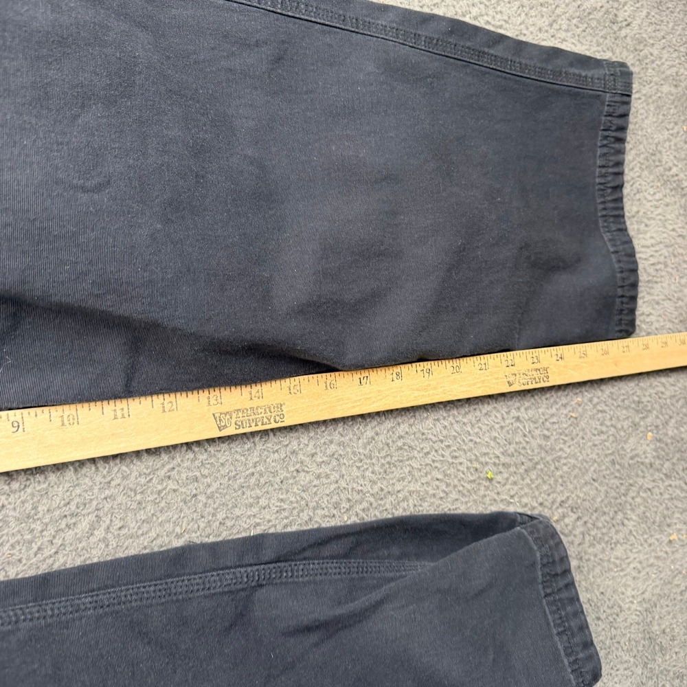 Duluth Trading Co Fire Hose Flex Cargo Work Pants Mens 42x30 Black Standard Fit - Picture 6 of 9